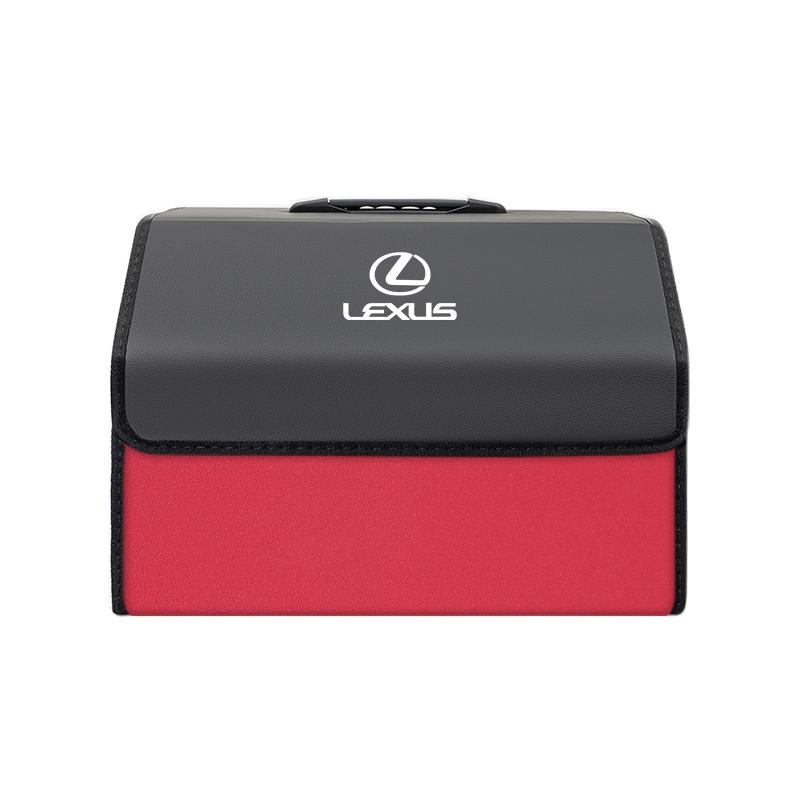 Lexus Car Dual Color Trunk Storage Bag Collapsible Camping Box For Lexus F SPORT ES RX NX LS UX LM LX GX LC RZ IS CT GS RC HS SC