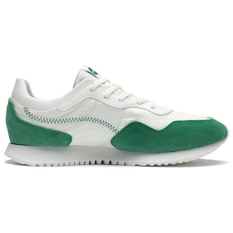 (WMNS) Li-Ning ChengFeng Sneakers 'White Green' Women's AGCT174-3