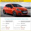 Хромированная накладка на ручки для Peugeot 208, аксессуары GTI MK1 2012 ~ 2018, наклейки, Стайлинг 2013, 2014, 2015, активные автомобильные аксессуары