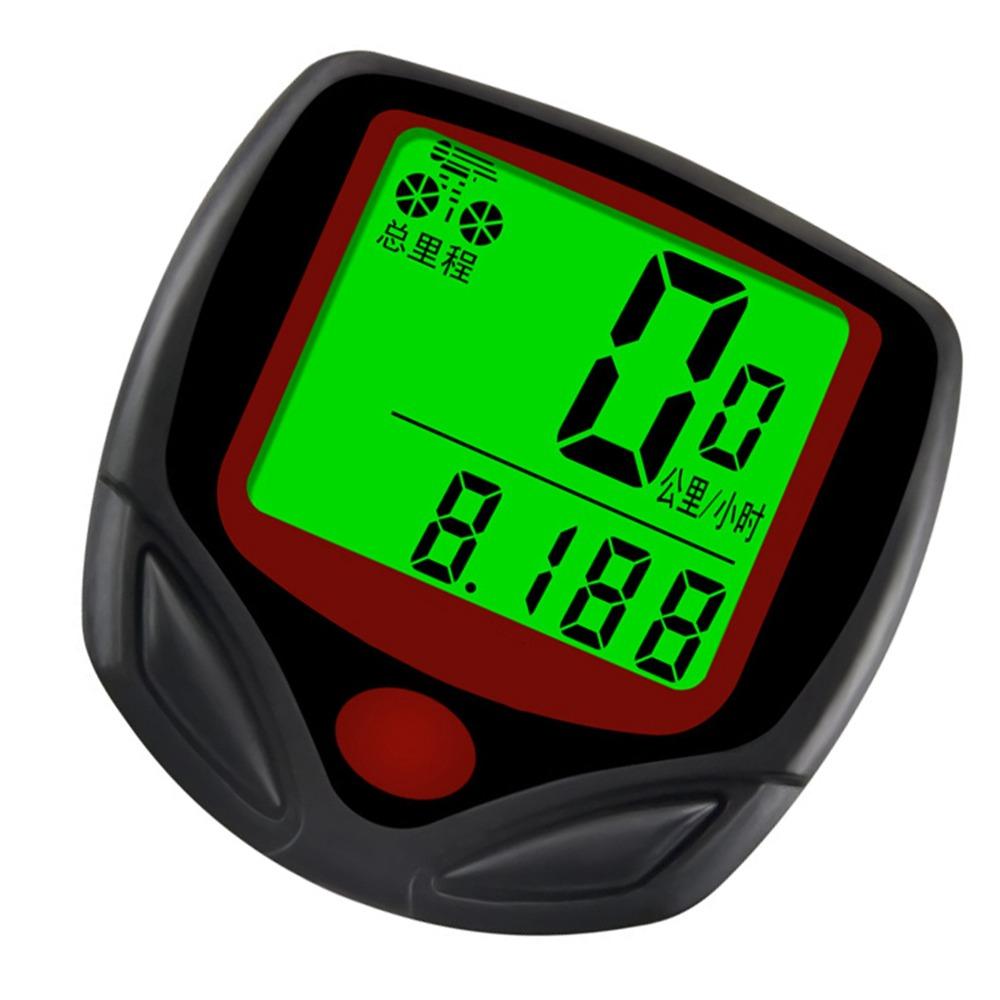 Nightlight Display Cycling Speedometer High Accuracy Bicycle Odometer Cycling Odometer Cycling