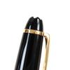Отличная перьевая ручка MONTBLANC Meisterstck Classic Двойного назначения Черно-золотая 14K мужская Б/у