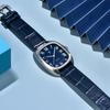 TYBERLEY Новые Мужские Часы Топ Бренд Роскошные Овальные Кварцевые Часы Для Мужчин Модные Часы Мужские Водонепроницаемые VH31 Часы Подарок Кожаный