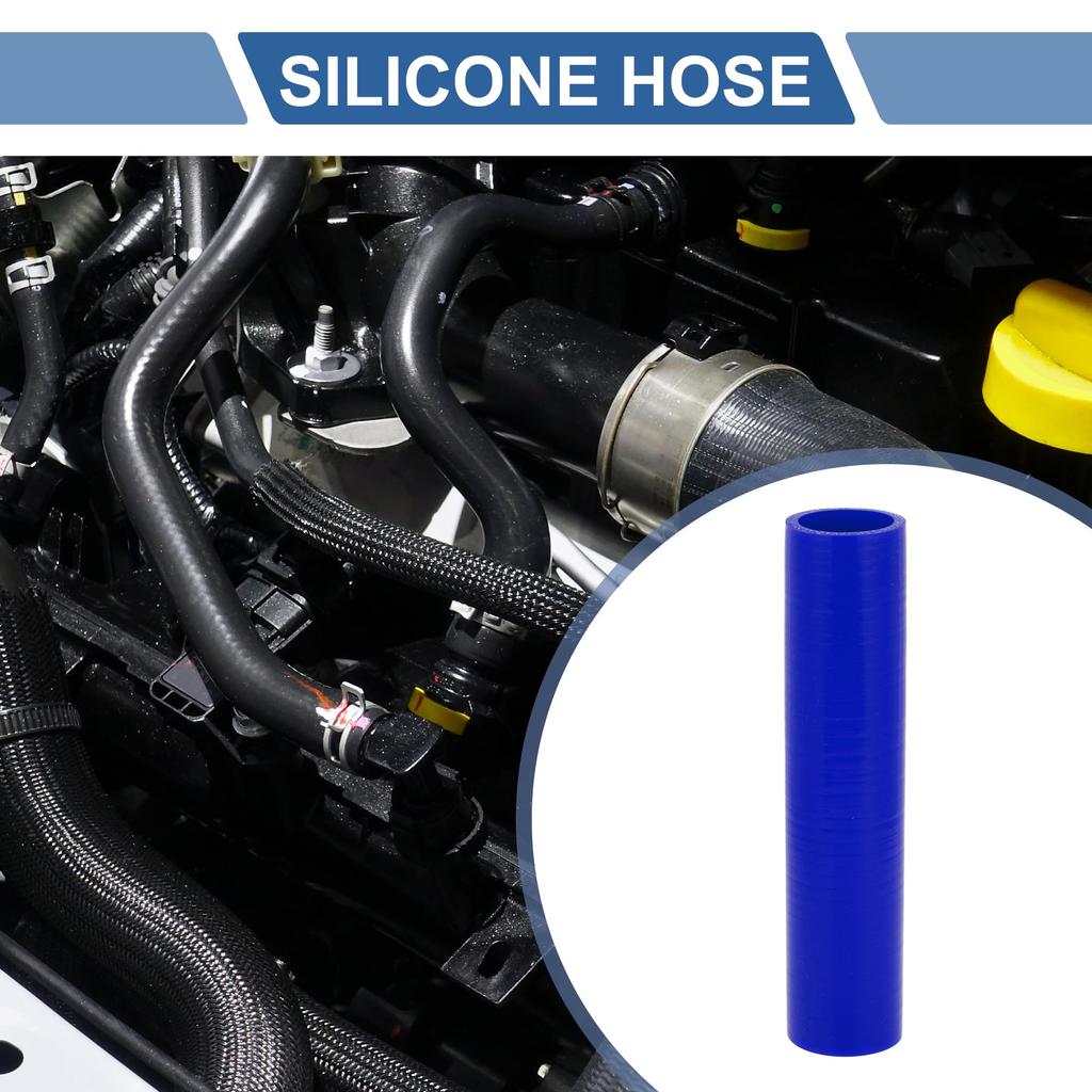 X AUTOHAUX Silicone Hose, Silicone Tube, Intercooler, Turbo, Intake Pipe, Ragator Hose, Blue, Length
