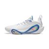Li Ning DLO1 Амортизация Скользкие Устойчивые к истиранию Упругий захват Низкие Баскетбольные кроссовки Мужские Стандартные Белые ABPV009-1
