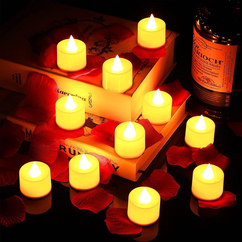 Vogue Свеча Вечеринка Романтическая Беспламенная Электронная Свеча Светодиодная Лампа Рождественская Свеча Свадьба Светодиодная Лампа День Рождения Бездымный