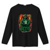 Camiseta Betis Ultra Para Hombre Cuello Redondo Casual Unisexgas Cortas Diseo Ultras Y Estampado Trasero Tejido Cmodo Vintage