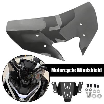 Ветровое стекло с креплением для CFMOTO 675NK 2026 Ветровик Дефлектор ветра Обтекатель Козырек Аксессуары для мотоцикла Переднее стекло