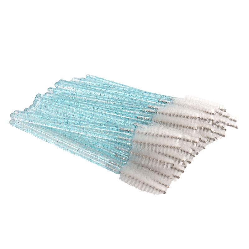 Disposable Crystal Rod Eyelash Extensions Brush - Spiral Curl Comb
