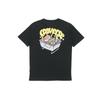 Men's Converse Pattern Casual Sports Short Sleeve Black 10021513-A02