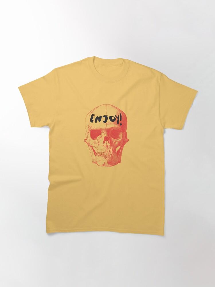 DM Memento Mori Black-Red Skull Classic T-Shirt