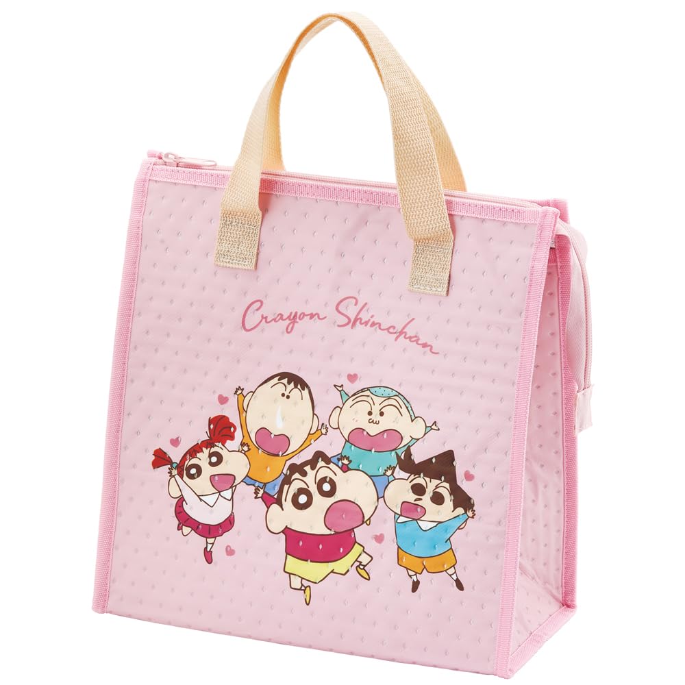 Skater Lunch Bag, Nonwoven Fabric, Insulated, 26.5 x 27cm, Crayon Shin-chan, 24, FBC1-A