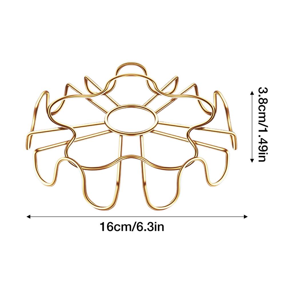 Подставка для яиц для скороварки, подставка для яиц в форме цветка, аксессуары для скороварок Instant Pot, подставка для варки яиц на пару, кухонные гаджеты для варки яиц на пару