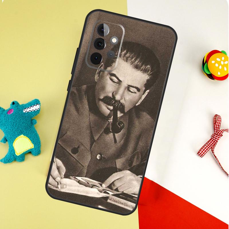 USSR Joseph Stalin For Samsung Galaxy A22 A32 A52 A54 A34 A14 A55 A35 A15 A53 A33 A13 A05 A06 A16 Phone Case