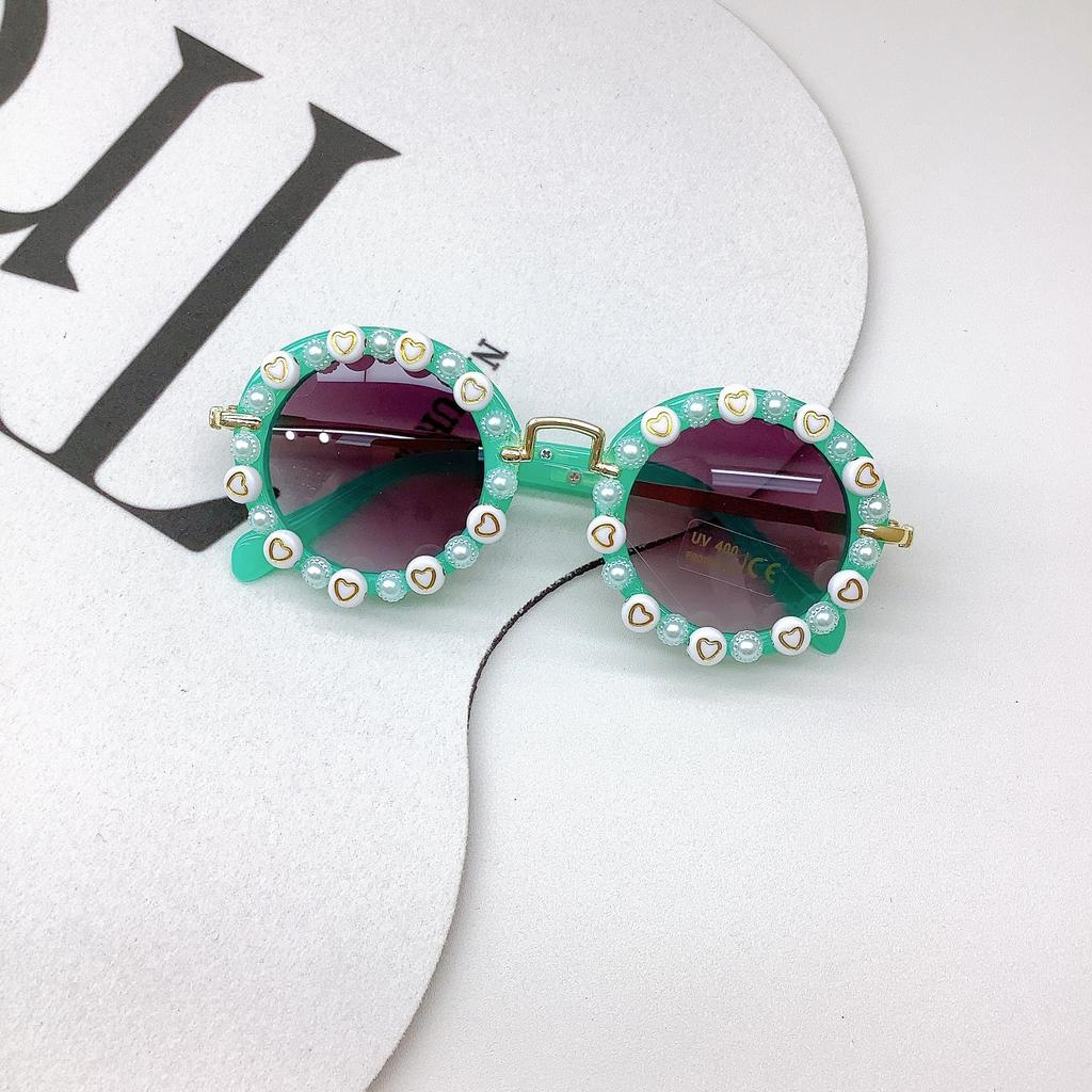 Children'S Sunglasses Fashion Trend Diy Children'S Glasses Sunscreen Uv Protection Glasses Tide