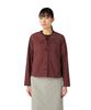 Garment Dyed Blouse Long Sleeve Brown 3 SH-25AW001, Women's Shirt,