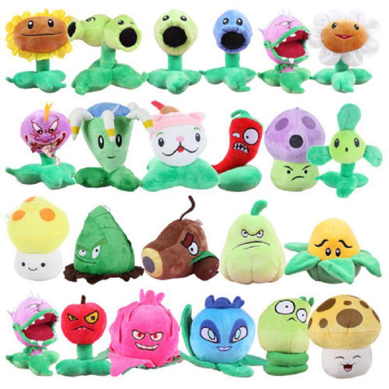 Очаровательная плюшевая игрушка Plants Vs Zombies, мягкая набивная кукла для детей и младенцев, идеальный подарок