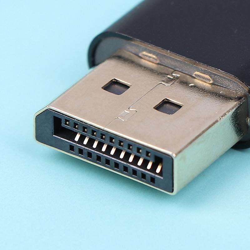 4K Displayport Dummy Plug DP Виртуальный Адаптер Дисплея Настольные Аксессуары Для ПК Графической Видеокарты