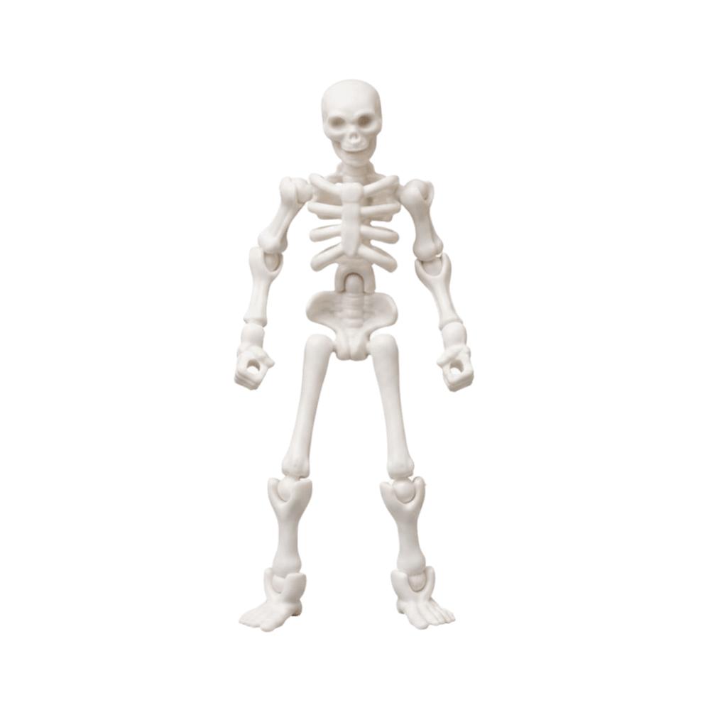 3D Printed Dancing Skeleton Aquarium Bubbler Movable Skeleton Fish Tank Bubbler Fish Landscaping