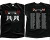 Футболка Depeche Mode Осенний Тур 2023 Футболка Depeche Mode Тур Memento Mori Унисекс Футболка