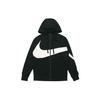 Big Swoosh Hoodie Jacket Men Outerwear Black AR3085-010