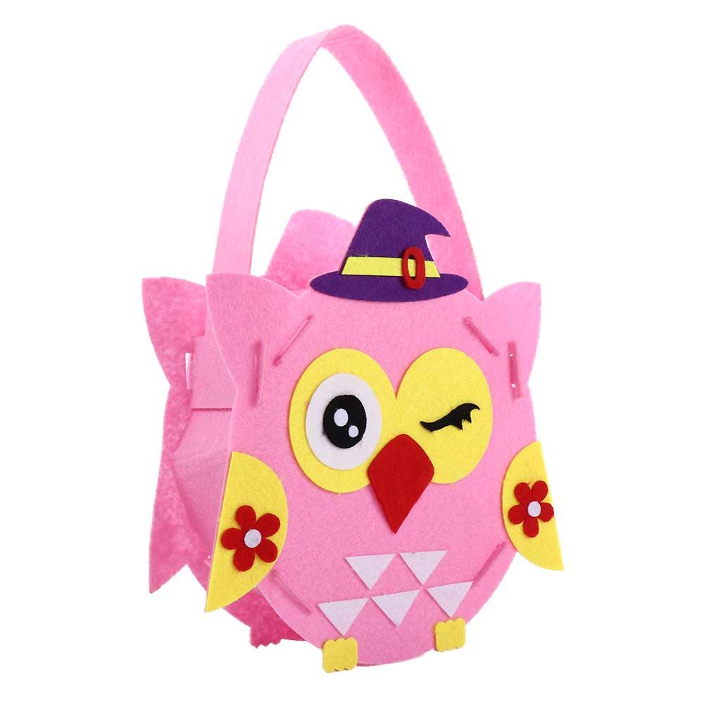 Or Treat Ornament Tote Bag For Kids Halloween Bag Storage Bucket Halloween Candy Bag Gift Basket