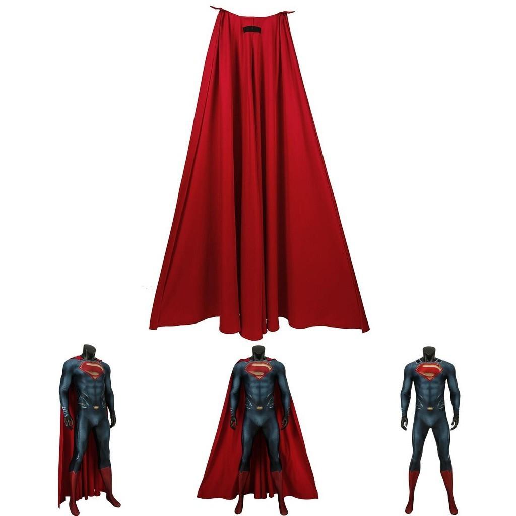 Quality Superman Man Of Steel Cosplay Costume For Unisex Adults And Kids**