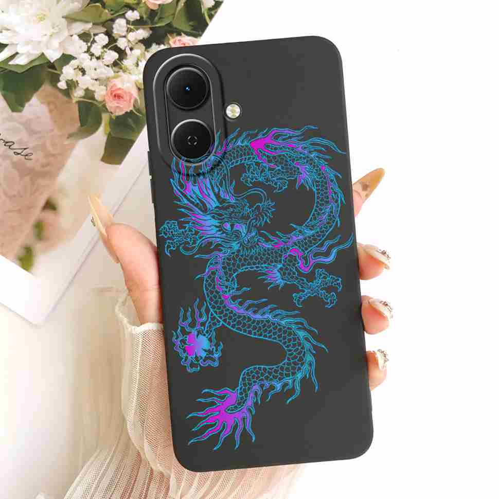 For Tecno Spark Go 2 Case Astronaut Girls Pattern Soft Cases For Tecno Spark Go2 SparkGo2 KM4 Silicon Covers Bumper