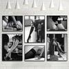 Sexy Legs Stockings Wall Art Posters Fashion Nordic Style Couples Canvas Paintings Print for Living Room Home Decoration Cuadros
