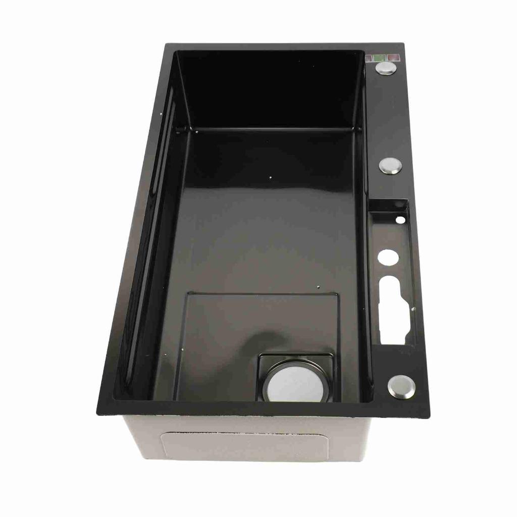 Умная кухонная раковина Профессиональная нержавеющая сталь Утолщенная матовая поверхность Большая емкость для умывальника