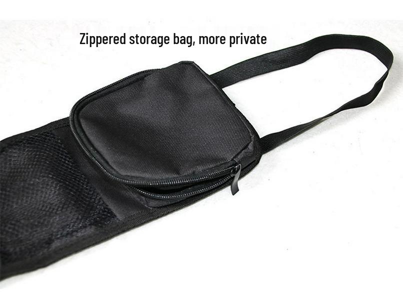 Temu Car Seat Organizer Backseat Hanging Storage Bag with Mesh Pocket