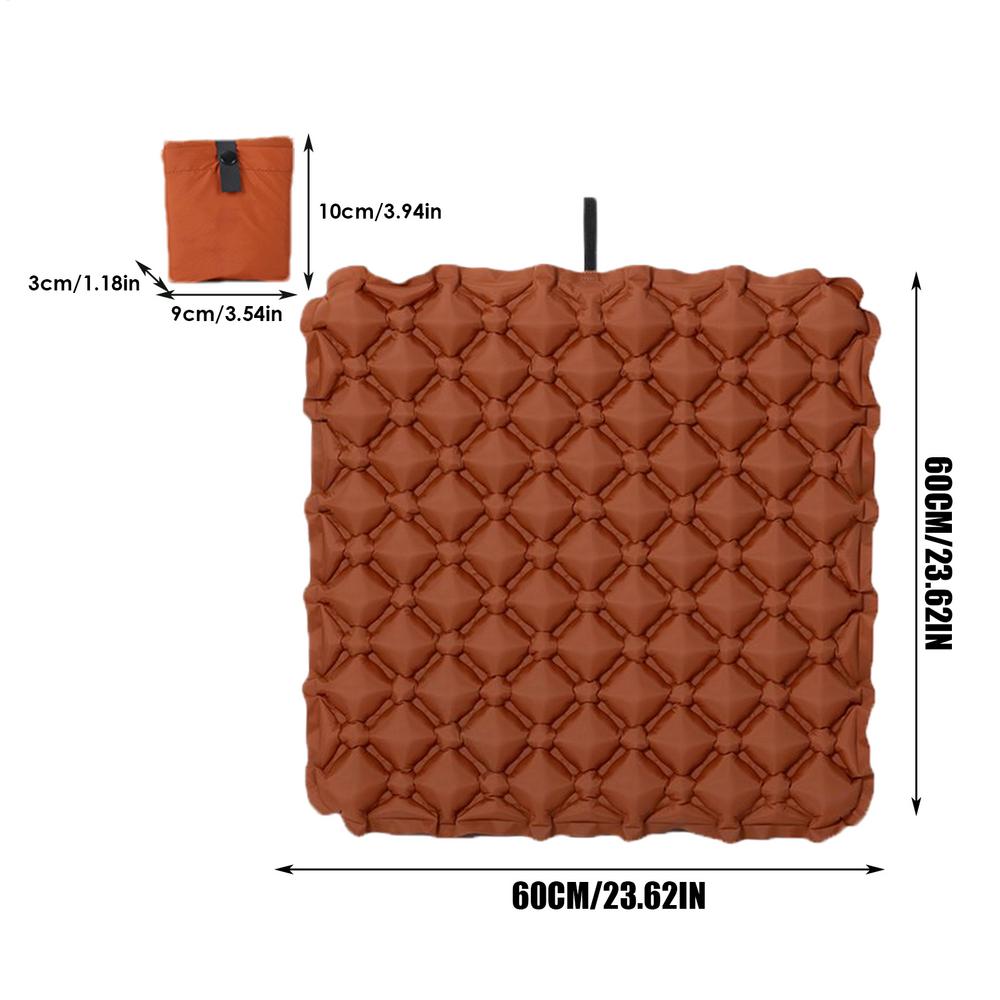 Air Bags Travel Cushion High Rebound Pressur 3D Air Cell Seat Cushion Lightweight Breathable For Car Office Chair Home 4 Colors