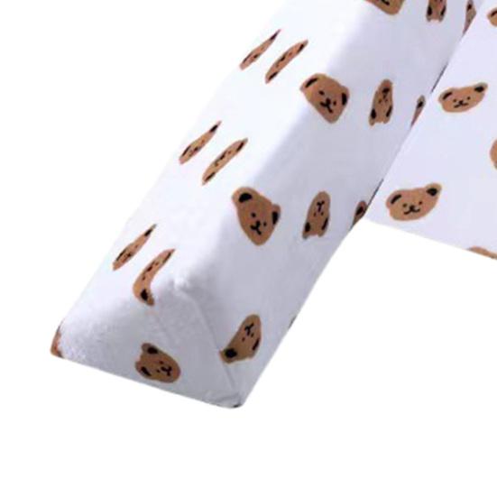 Подушка-клиновидная подушка для сна на боку для младенцев с регулируемым антиопрокидывающим эффектом, съемная, моющаяся, с наклоном в 45 градусов, с мягкой пеной с эффектом памяти, с эффектом против рвоты