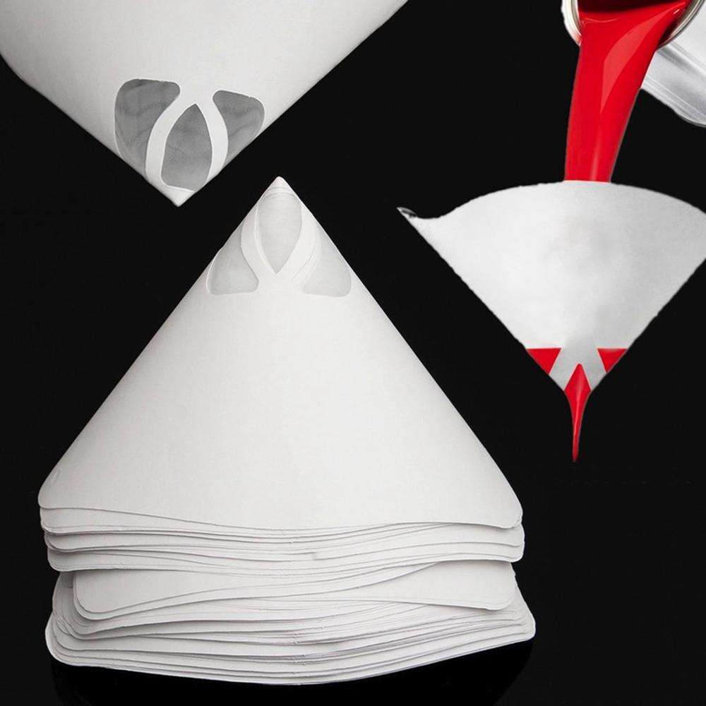 Mesh Paint Filter Funnel Industrial Paint Strainers Paper Funnel Mesh Filter Coating Filtration