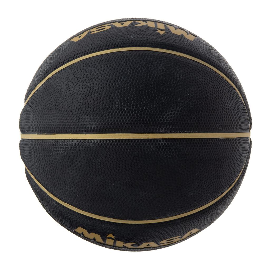 MIKASA Size 3 Juniors and Basketball, (for Kids), Rubber, Black/Gold, B3JMR-BKGL