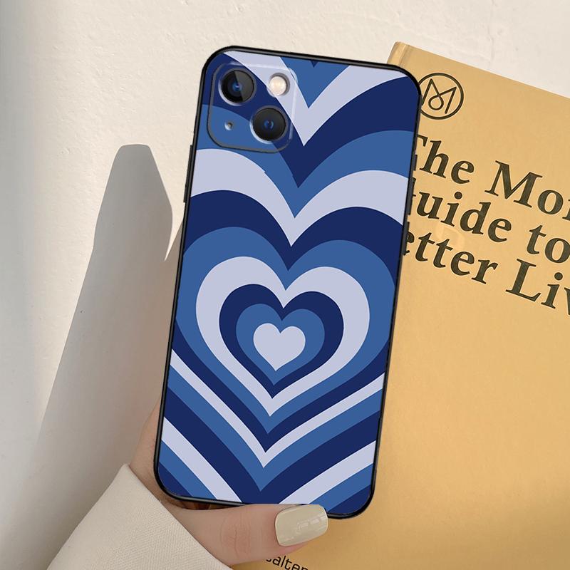 Чехол для телефона 'Latte Love Tunnel Brown Heart' для iPhone 17 16 14 13 12 11 15 Pro Max mini XR 16e 15 16 Plus 17 Air Полное покрытие