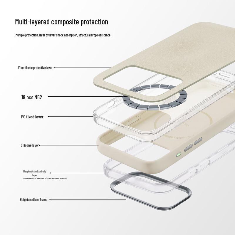 Защитный чехол из жидкого силикона MagSafe для iPhone 18 Pro Max