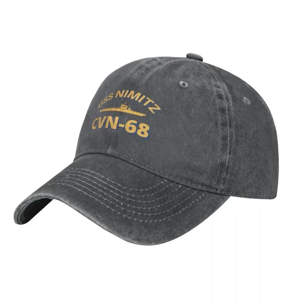 United States Navy Aircraft Carrier CVN USS Nimitz Baseball Cap fashionable Golf Hat Unisex Womens Unisexs