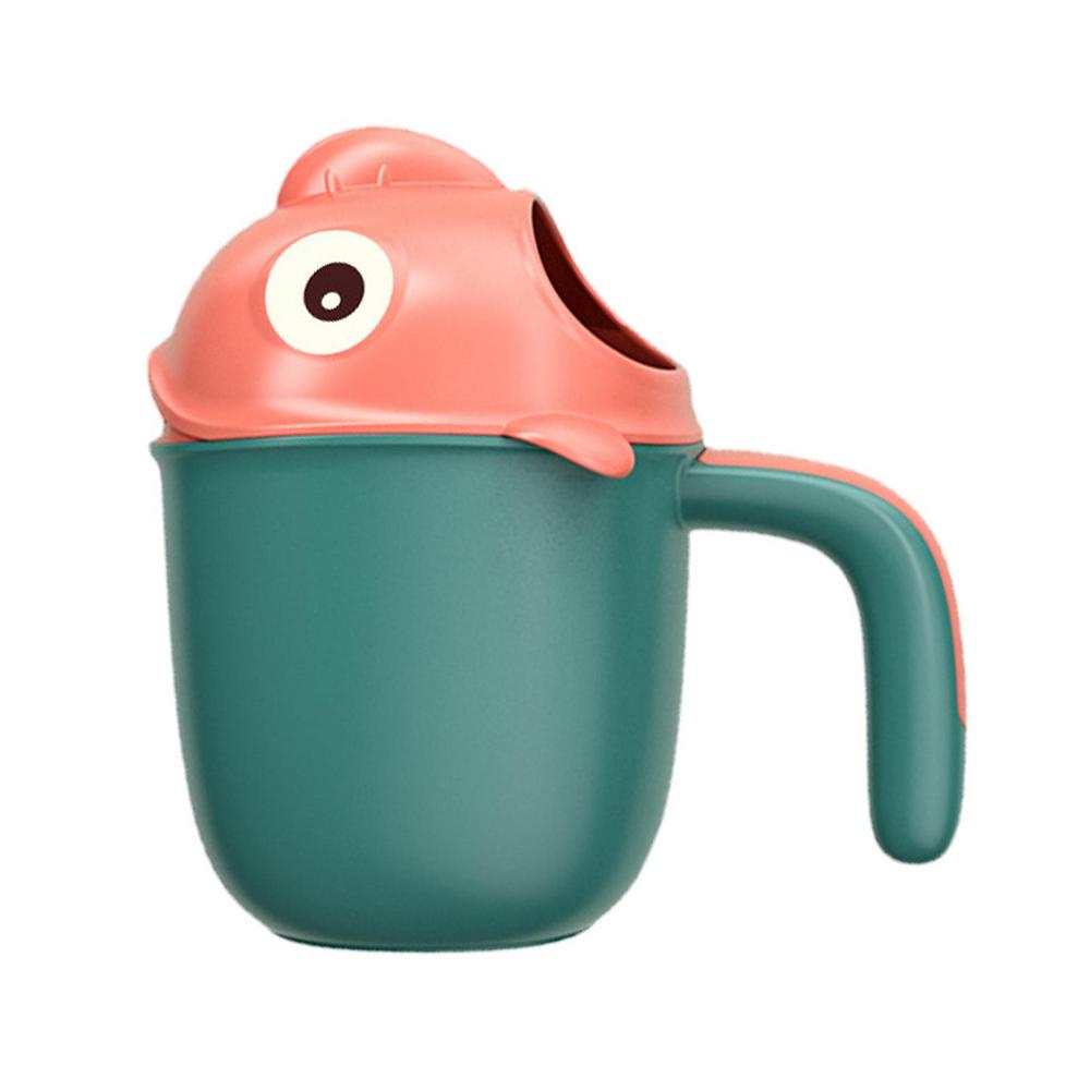 Милая креативная рыба-клоун Shamtoolpoo Cup Шампунь Ополаскиватель для мытья волос для младенцев Ополаскиватель для душа Ложка Чашка для ванной