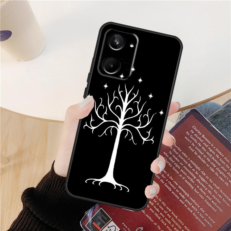 White Tree Of Gondor Case For Realme 14 12 10 11 13 Pro Plus GT 6 6T 5 GT7 Pro C61 C55 C51 C21Y C25S C67 C75 C53