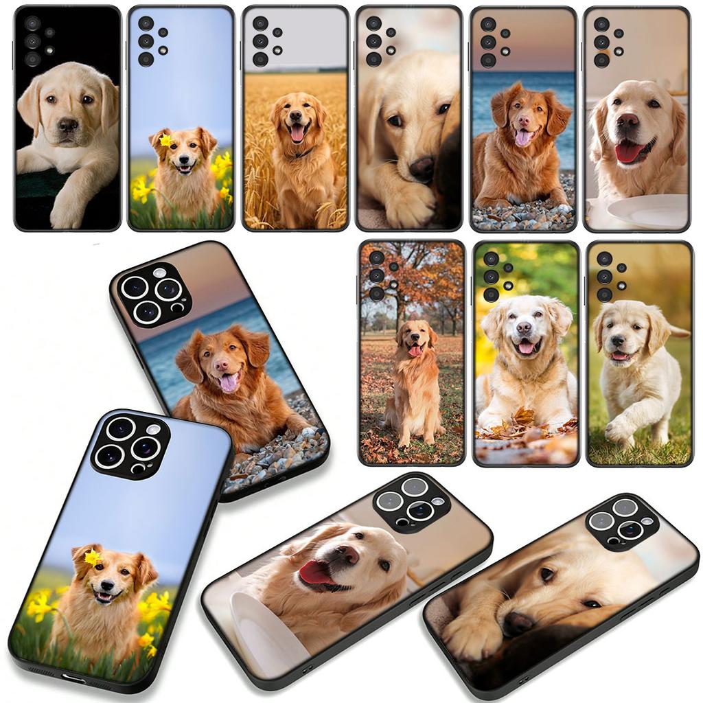Golden Retriever Dog Case for Motorola Moto G54 G05 G24 G67 G55 G75 G9 G85 G15 G57 G86 Power Edge 50 30 Ultra Fusion neo Pro