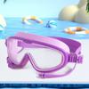 Противотуманные детские плавательные очки с большой оправой Полезные детские очки