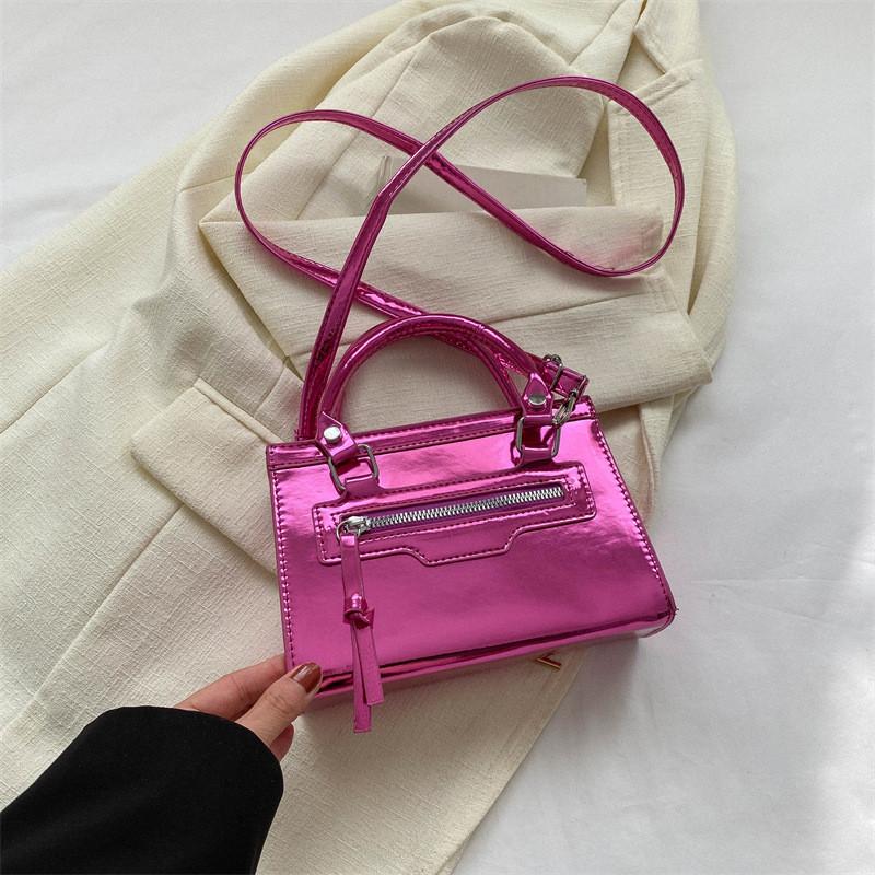 Stylish Pu Leather Small Square Crossbody Bag Perfect For Street Fashion In Various Colors