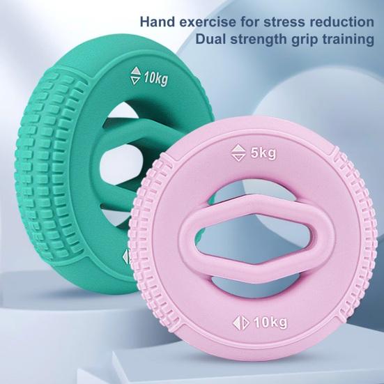 Кольцо-эспандер Компактный размер Легкий Портативный Снятие стресса Предплечье Кисть Усилитель хватки