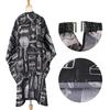 Salon Barber Cape Vintage Breathable Non-Sticky Cape Hair Fabric Professional Dustproof Anti-stick Hair Cutting Salon