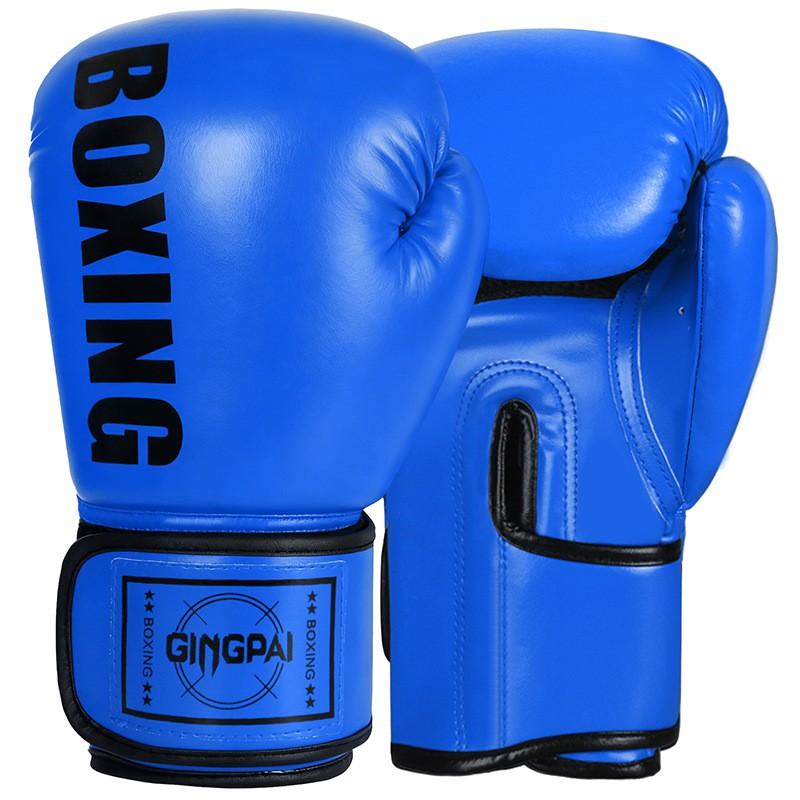 Professional Boxing Gloves Men Women Kids Training Punching Bag Muay Thai Martial Arts PU Leather 6oz-14oz