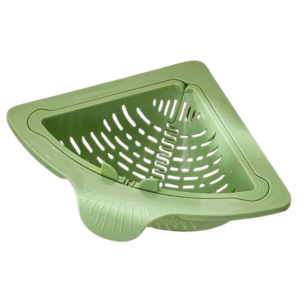 Triangle Sink Strainer Basket Creative Detachable Automatic Dumping Filter Basket Multifunctional One Click