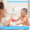 Игрушки для купания для детей Слоник Водяной насос Регулируемые игрушки для купания Игрушки для ванны Разбрызгиватель Детский душ для младенцев Подарок