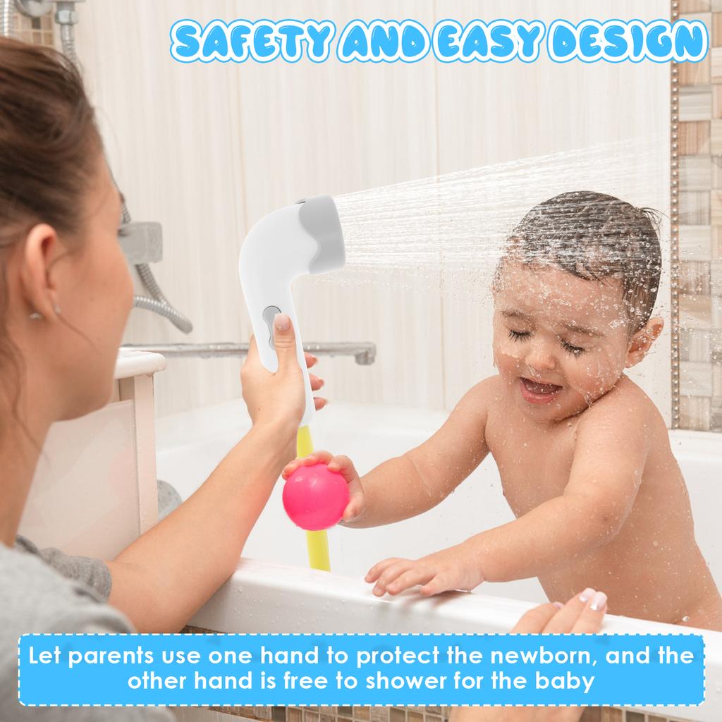 Игрушки для купания для детей Слоник Водяной насос Регулируемые игрушки для купания Игрушки для ванны Разбрызгиватель Детский душ для младенцев Подарок