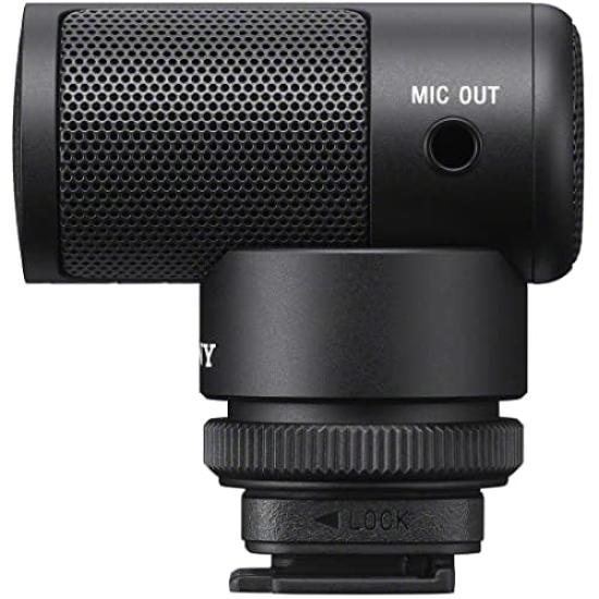 SONY Shotgun Microphone for Cameras with Windscreen ECM-G1 Forward-Directing