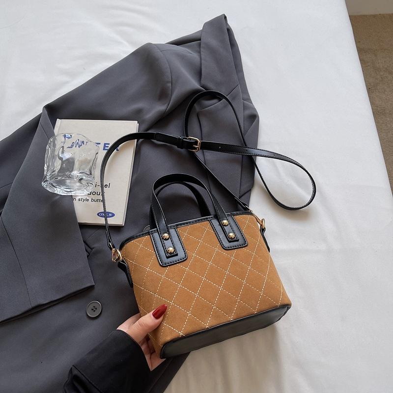 Ретро сумочка женская новая высококлассная с бриллиантами модная на плечо сумка-мессенджер для поездок на работу сумка-ведро